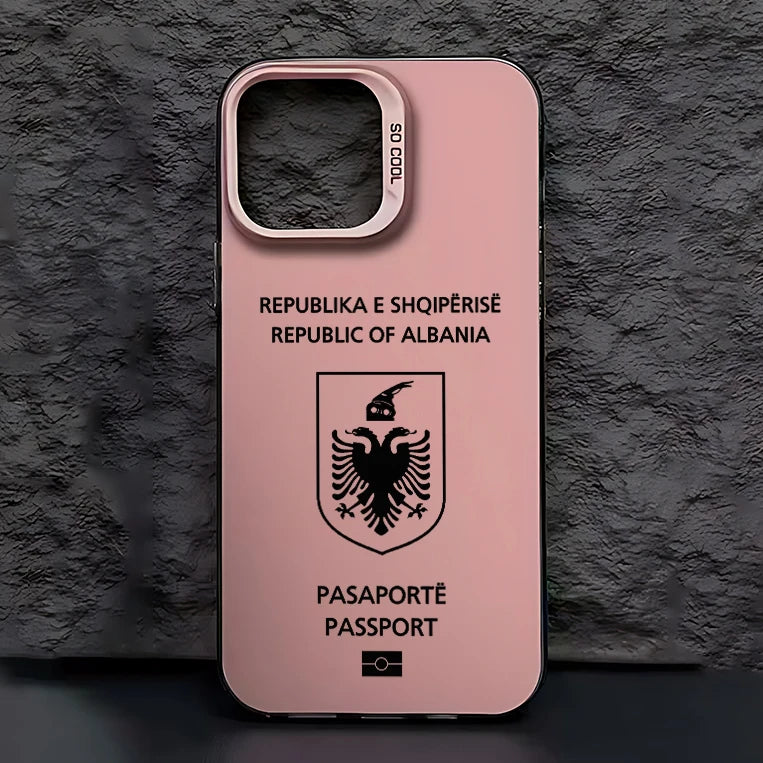 Pasaporta Shqiptare /STYLE 2  iPHONE